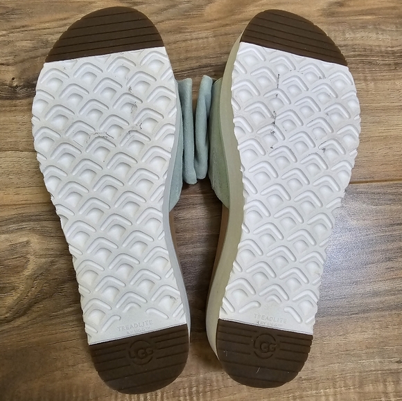 🎉🎉HOST PICK🎉🎉UGG Joan Platform Slide, Jade, US 8 - Picture 5 of 10